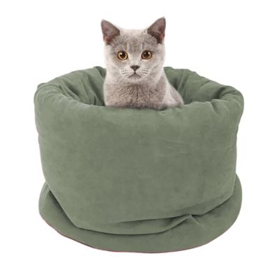 Image showing 5 th GOOPAWS Covered Cat & Dog Bed