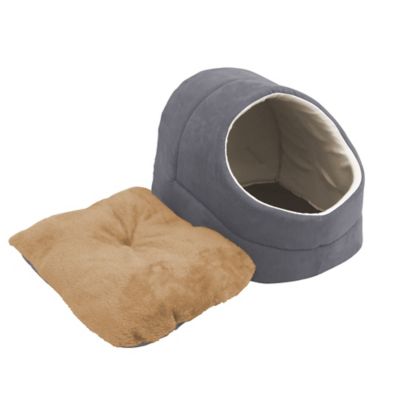 Image showing 4 th GOOPAWS Cave Covered Cat & Dog Bed