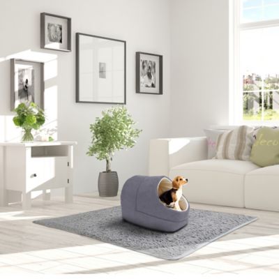 Image showing 5 th GOOPAWS Cave Covered Cat & Dog Bed