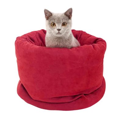 Image showing 5 th GOOPAWS Covered Cat & Dog Bed