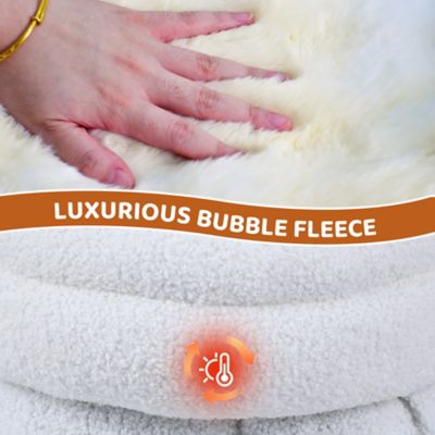 Image showing 2 th GOOPAWS Covered Cat & Dog Bed