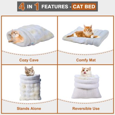 Image showing 3 th GOOPAWS Covered Cat & Dog Bed