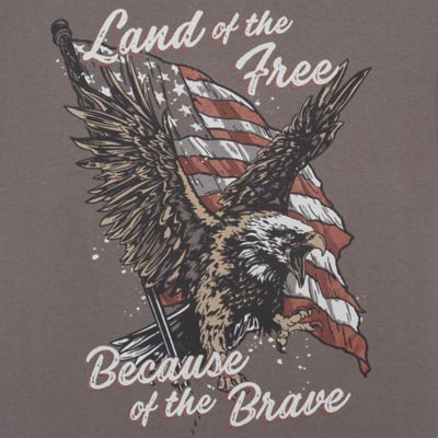 Image showing Men's Land Of The Free Graphic T-Shirt