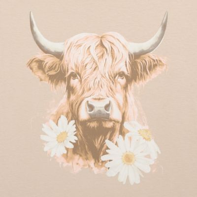 Image showing Daisy Women's Cow Graphic T-Shirt