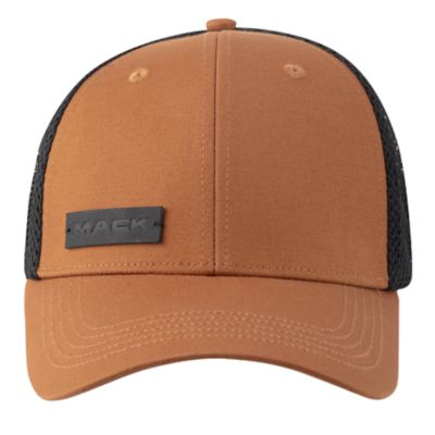 Mack Workwear USA Men's Trucker Hat Curved Bill with Soft Mesh Back Panels