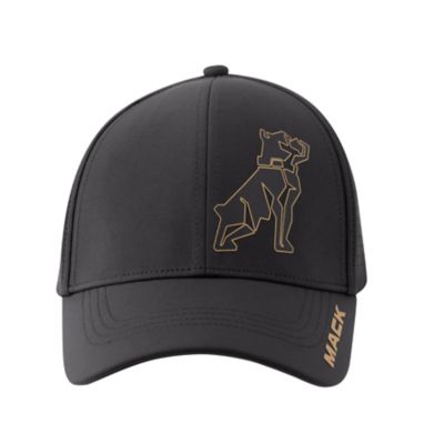 Mack Workwear USA Men's Fitted Curved Brim 6-Panel Cap with Perforated Back Panels