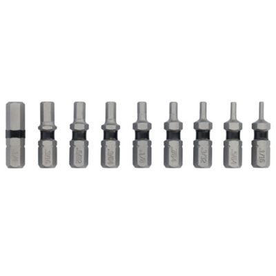 Image showing 2 th DEWALT Toughgrip Hex Bit Set, 9 pc.
