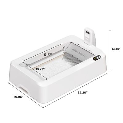 Image showing 10 th Petkit Purobot Crystal Duo Automatic Cat Litter Box with Camera