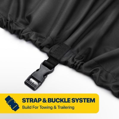 Image showing  ATV Cover Heavy-Duty Waterproof Outdoor Protection with Buckle,101 x 43.5 x 47.5in.