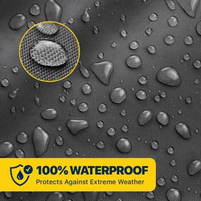 Image showing  UTV Cover, Waterproof Heavy-Duty Outdoor Protection, 4-6 Seater, 157 x57 x68in.