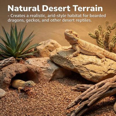Image showing  Habitat Pro Reptile Substrate-English Walnut Grit, Bearded Dragons, Geckos & Desert Reptiles, 25 lb.