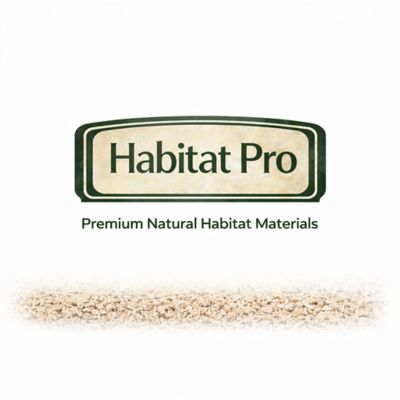 Image showing 6 th HomeSelects Habitat Pro Reptile Substrate-English Walnut Grit, Bearded Dragons, Geckos & Desert Reptiles, 25 lb.