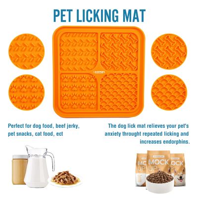 Image showing  Silicone Cat and Dog Licking Mat
