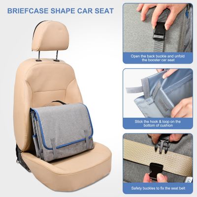 Image showing  Briefcase Shape Dog Booster Car Seat