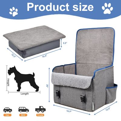 Image showing  Briefcase Shape Dog Booster Car Seat