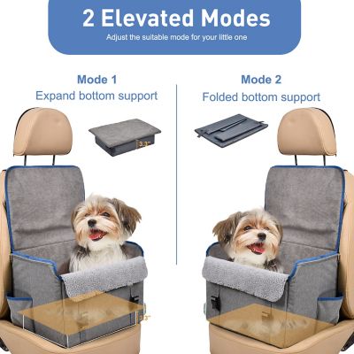 Image showing  Briefcase Shape Dog Booster Car Seat