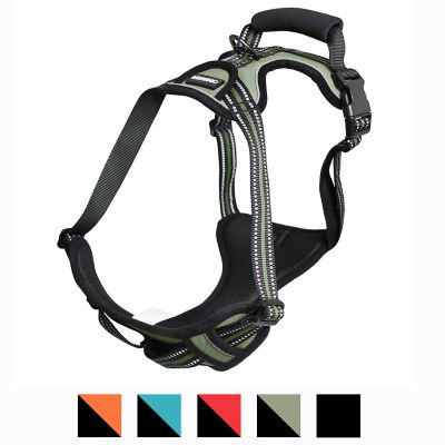 Image showing  Adjustable Padded Easy Control Lightweight Reflective Dog Harness