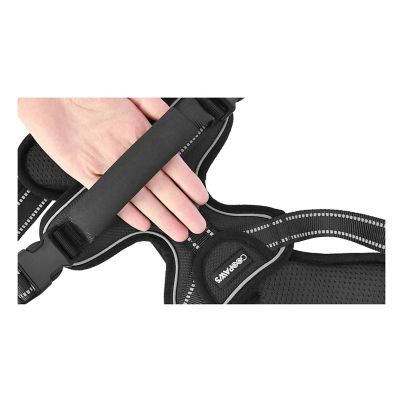 Image showing 5 th GOOPAWS Adjustable Padded Easy Control Lightweight Reflective Dog Harness