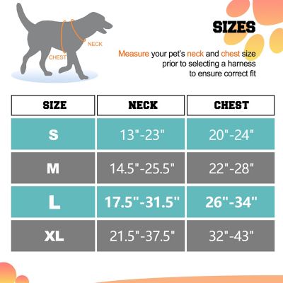 Image showing 2 th GOOPAWS Adjustable Padded Easy Control Lightweight Reflective Dog Harness