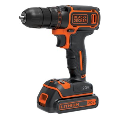 Black & Decker 20 V MAX Lithium Single-Speed Drill/Driver