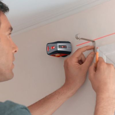 Image showing 2 th Black & Decker Laser Level with Wall-Mounting Accessories