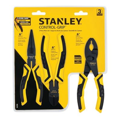 Image showing 1 th Stanley Linesman Pliers Set, 3 pc.