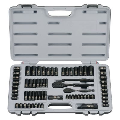 Stanley Black-Chrome Socket Set, 69 pc.