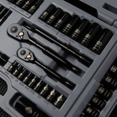 Image showing  Black-Chrome Socket Set, 69 pc.