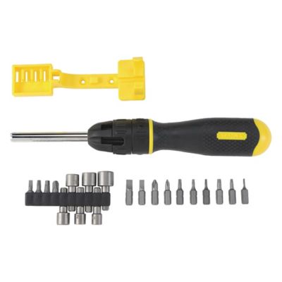 Stanley 20 pc. Multi-Bit Ratcheting Screwdriver Set