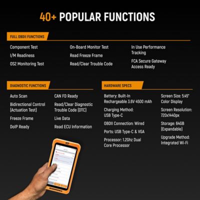 Image showing 2 th GEARWRENCH 5in. Handheld Bi-Directional Diagnostic Tool