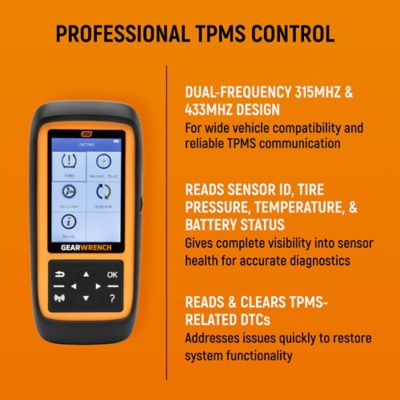 Image showing 4 th GEARWRENCH Universal Tire Pressure Monitoring System Programming and Diagnostic Tool