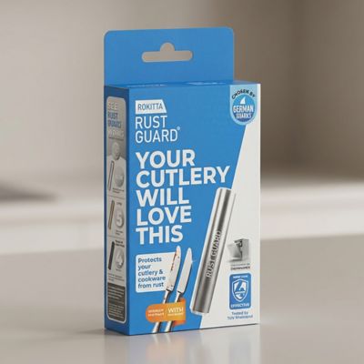 Image showing  Dishwasher Rust-Prevention Stick for Metal Cutlery, Pots, and Pans, 2 Unit