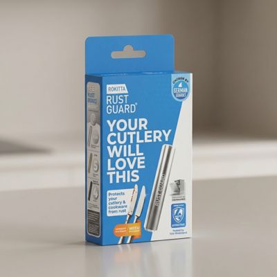 Image showing  Dishwasher Rust-Prevention Stick for Metal Cutlery, Pots, and Pans, 1 Unit