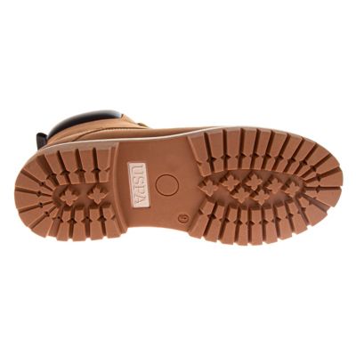 Image showing 1 th United States Polo Association Rugged Style Construction Work Boots for Adults