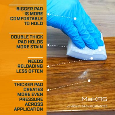 Image showing  Stain Pad, Double Thick, 1 pk.