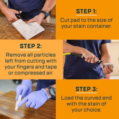 Image showing  Stain Pad, Double Thick, 5 pk.