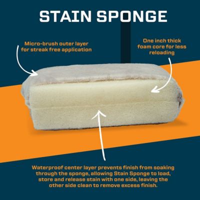 Image showing  Stain Sponge, 3 pk.