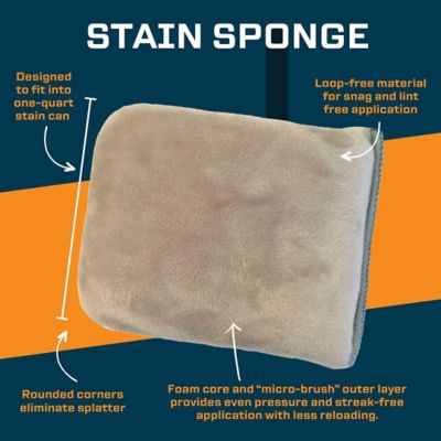 Image showing  Stain Sponge, 3 pk.