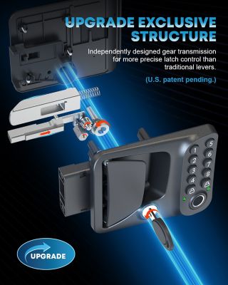 Image showing  RV Smart Door lock 4-in-1