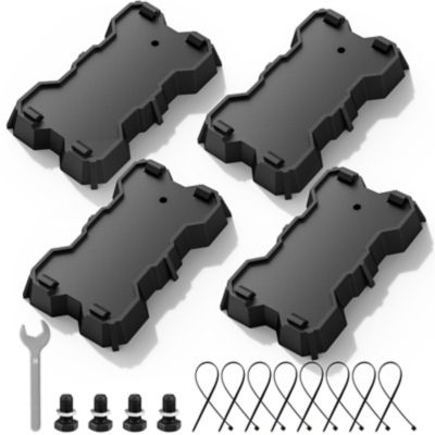 Uriah Products RV Stabilizer Jack Pads, 4 pk.