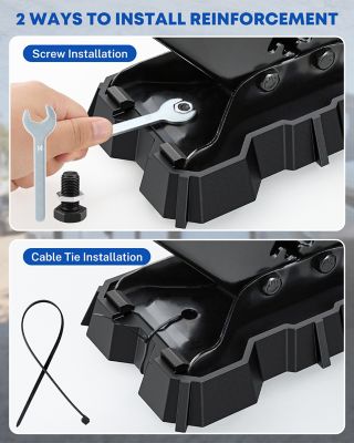 Image showing 4 th Uriah Products RV Stabilizer Jack Pads, 4 pk.