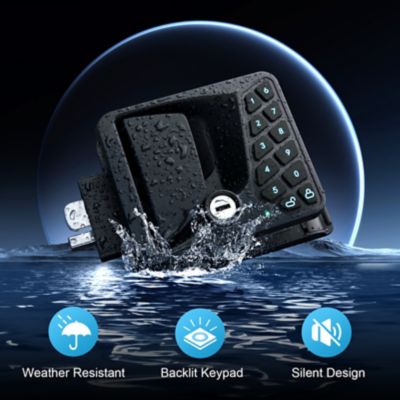 Image showing 2 th Uriah Products RV Smart Door lock 3-in-1