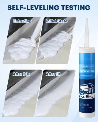 Image showing  RV Roof Sealant Self-Leveling 4 pc.