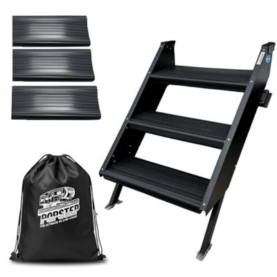 Pop Step RV Step Covers for 3-step MorRyde StepAbove, 23.5 in. Wide, MR23.5-3