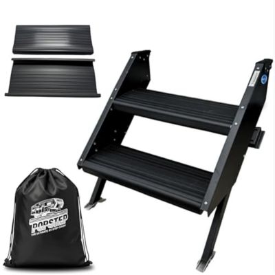 Pop Step RV Step Covers for 2-step MorRyde StepAbove, 23.5 in. Wide, MR23.5-2