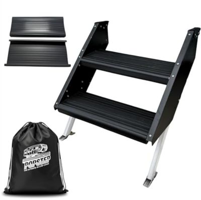 Pop Step RV Step Covers for 2-step Lippert Solid Steps, 20 in. Wide, LC20-2