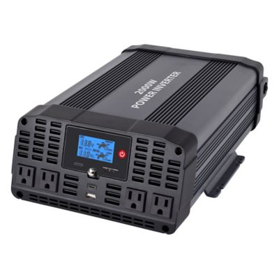Technaxx 4-AC Outlet and 2-USB Port TE22 Pure Sine Wave Vehicle Power Inverter