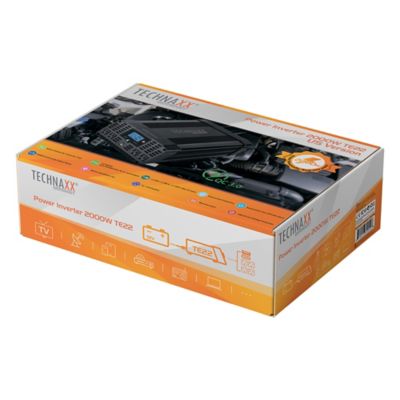 Image showing  4-AC Outlet and 2-USB Port TE22 Pure Sine Wave Vehicle Power Inverter