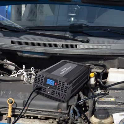 Image showing  4-AC Outlet and 2-USB Port TE22 Pure Sine Wave Vehicle Power Inverter