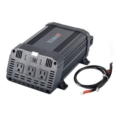 Image showing 3 th Technaxx 3-AC Outlet and 2-USB Port TE16 Vehicle Power Inverter